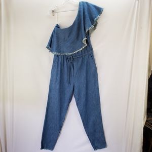 BLANKNYC chambray jumpsuit
